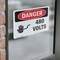 Signmission 480 Volts Danger Sign, Vinyl Decal, 10in W x 7in L, 2PK OS-2PACK-DS-D-710-L-1013 - alternate 5